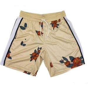 ZANEROBE BLOOM SIDELINE SHORT - CREAM/FLORAL